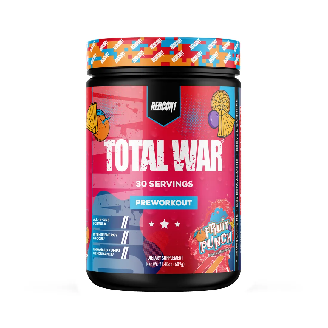 Total War Preworkout 600 gr - Redcon1